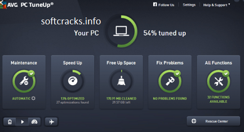 AVG PC TuneUp 21.3Crack+ Activation Key Free Download 2022 