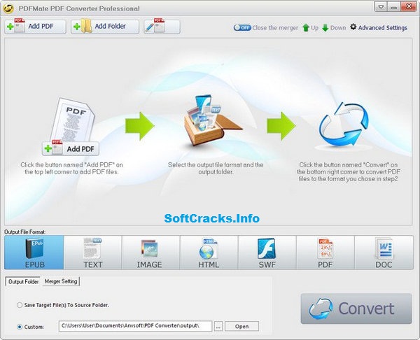 PDFMate PDF Converter Pro Crack 2.01 Serial Key + Product Key with license Latest Download Version 2021