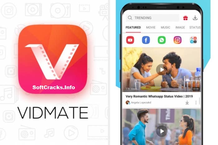 How can you use Vidmate Video by downloading an application on your phone?